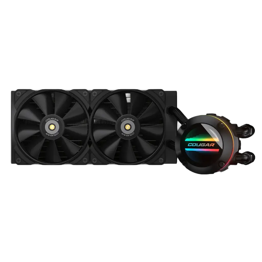 Cougar (CGR-GT-240) Poseidon GT-240 Liquid Cooler - Black