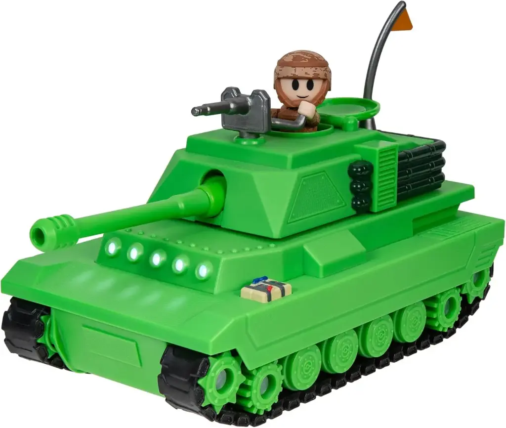 DevSeries Brookhaven Feature Tank - 7.5-Inch Vehicle with Lights
