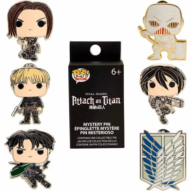 Loungefly! Blind Box Pin: Attack on Titan S4 Characters
