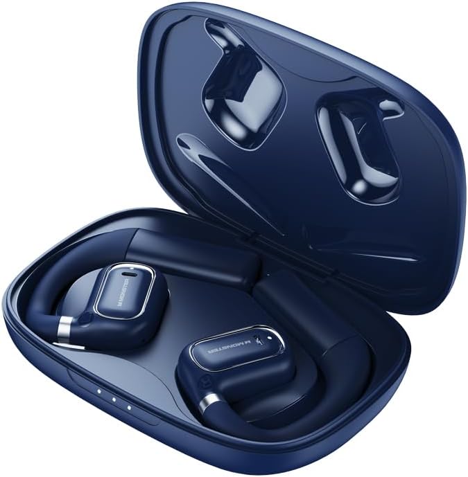 Monster AIRMARS XKO01 Wireless Gaming Headphones Blue