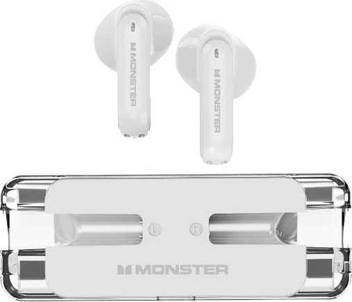 Monster AIRMARS XKT08 Wireless Gaming Headphones White