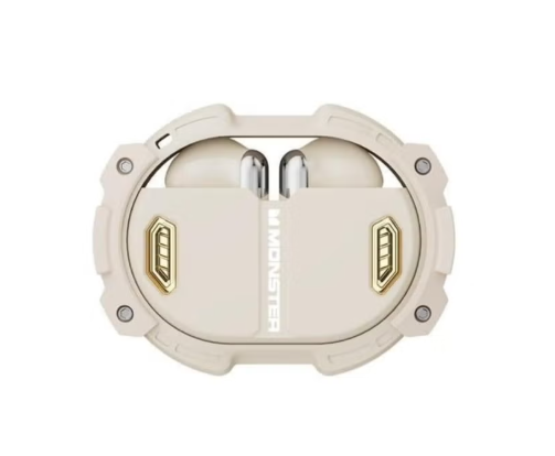 Monster AIRMARS XKT10 Pro Wireless Gaming Headphones Beige