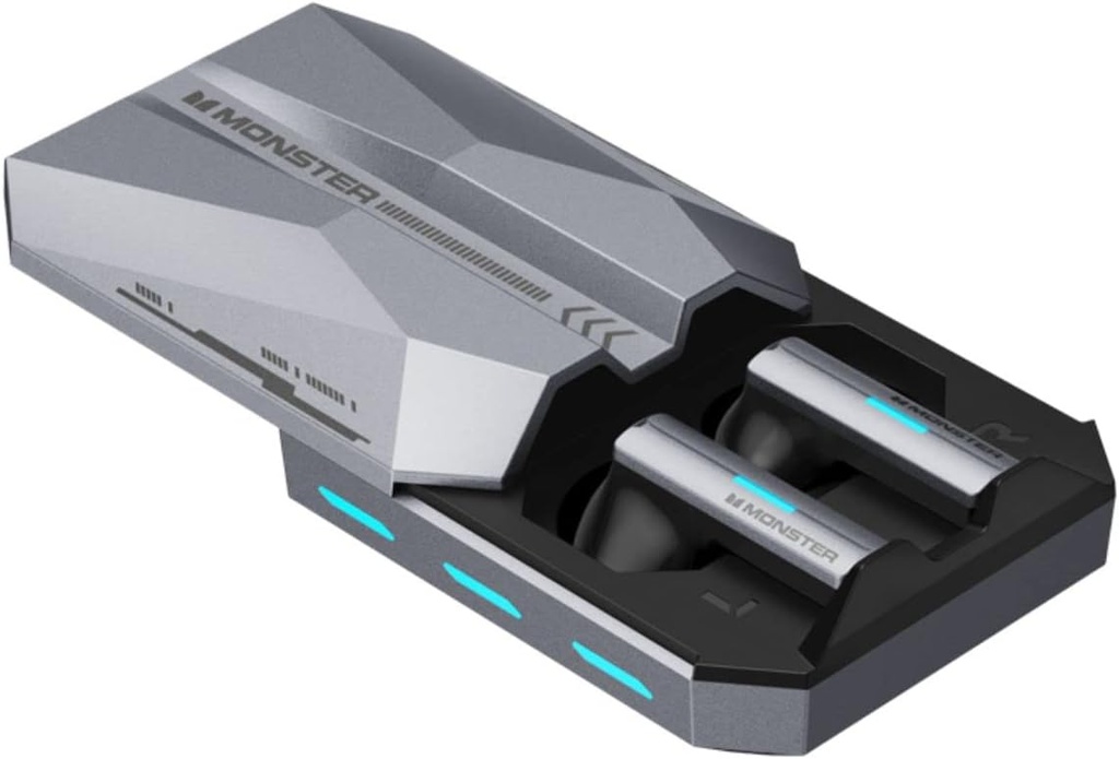Monster AIRMARS XKT11 Wireless Gaming Headphones Grey