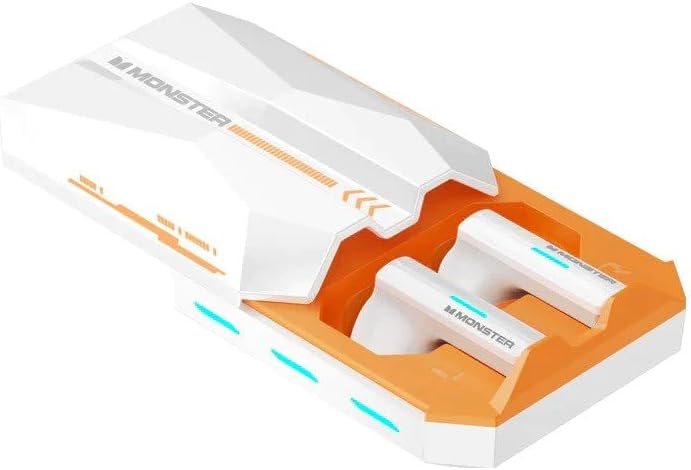 Monster AIRMARS XKT11 Wireless Gaming Headphones White