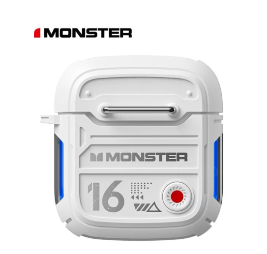 Monster AIRMARS XKT16 Wireless Gaming Headphones White