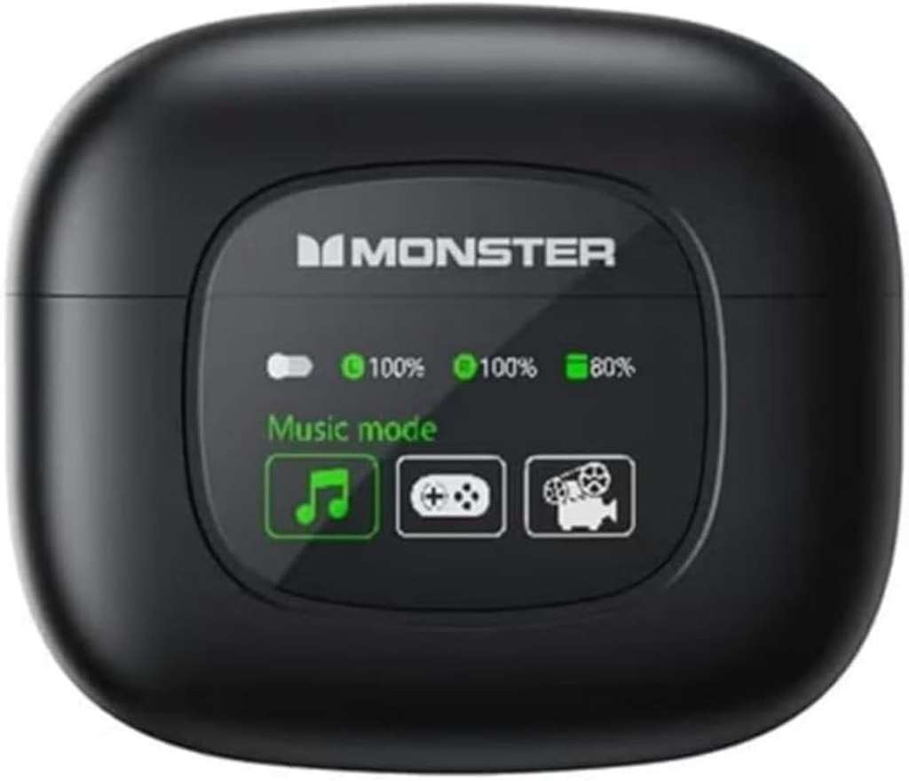 Monster AIRMARS XKT20 Wireless Gaming Headphones Black