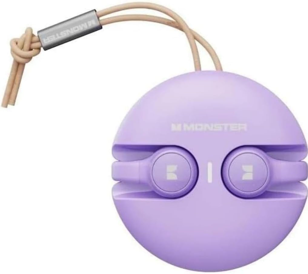 Monster AIRMARS XKT21 Wireless Gaming Headphones Violet