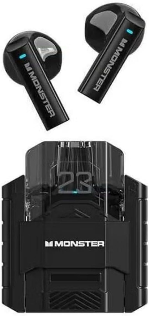 Monster AIRMARS XKT23 Wireless Gaming Headphones Black