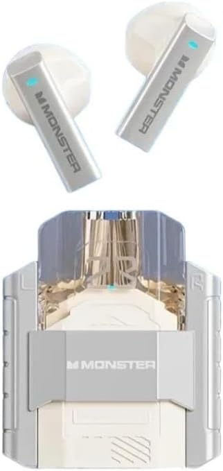 Monster AIRMARS XKT23 Wireless Gaming Headphones Silver