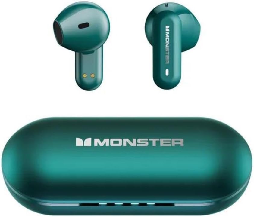 Monster AIRMARS XKT25 Wireless Gaming Headphones Green