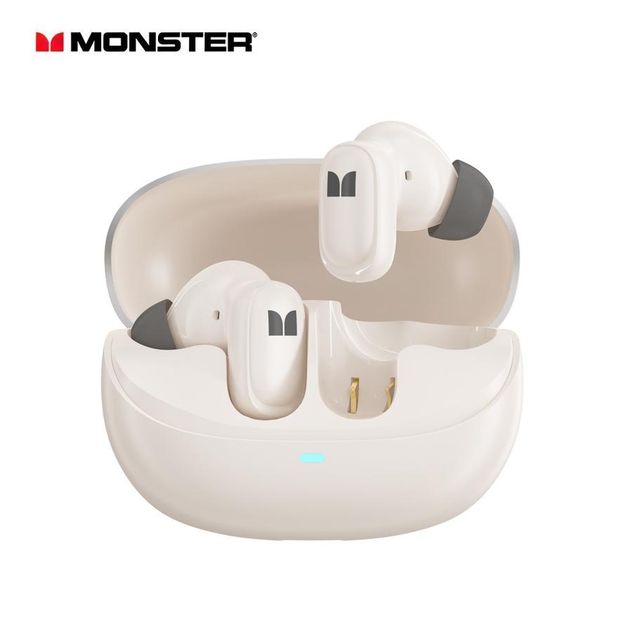 Monster AIRMARS XKT28 Wireless Gaming Headphones Beige