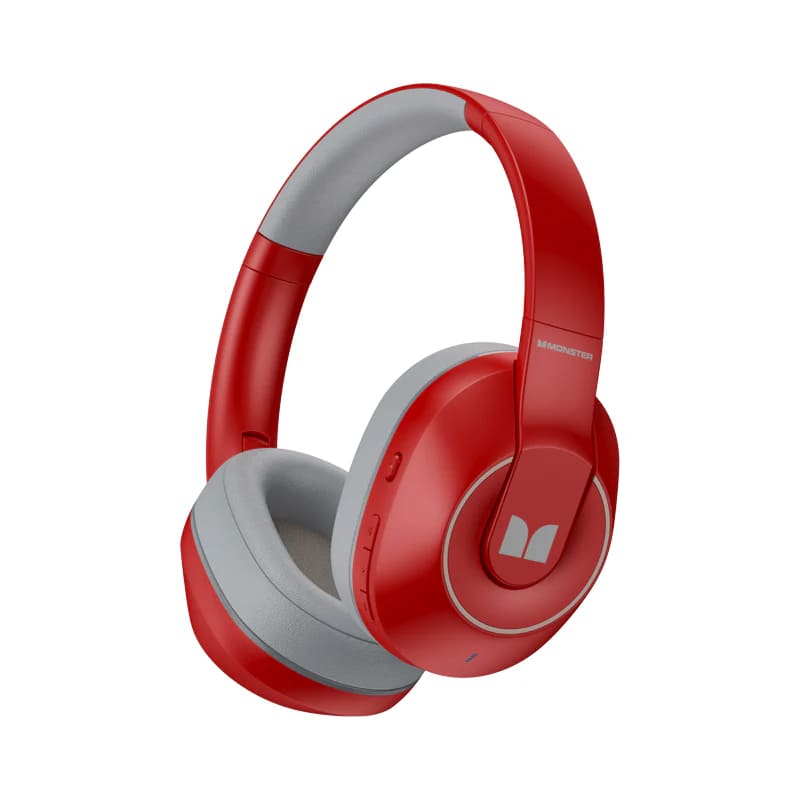 Monster Storm XKH01 Wireless Gaming Headphone Red