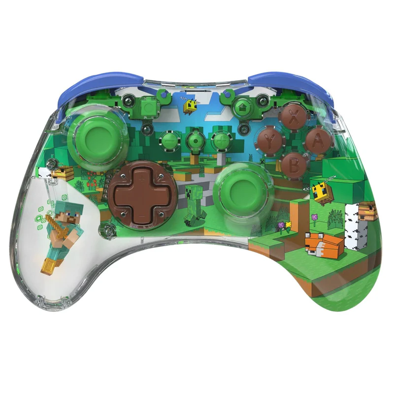PDP - REALMz  Minecraft Forest Wireless Controller for Nintendo Switch