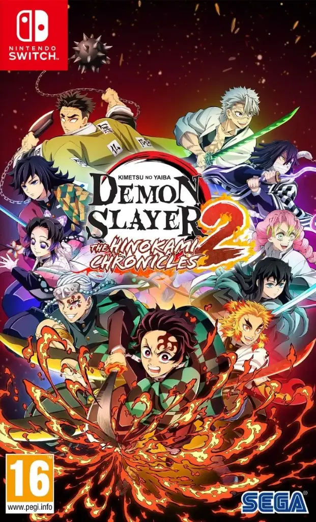 NS - Demon Slayer -Kimetsu no Yaiba- The Hinokami Chronicles 2 (PEGI)