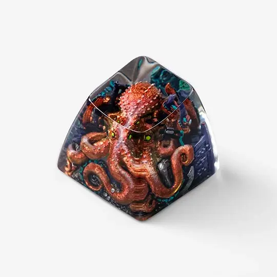 DWARF-FACTORY Kraken Absolut_Vile Flame Keyboard Cap : 693046
