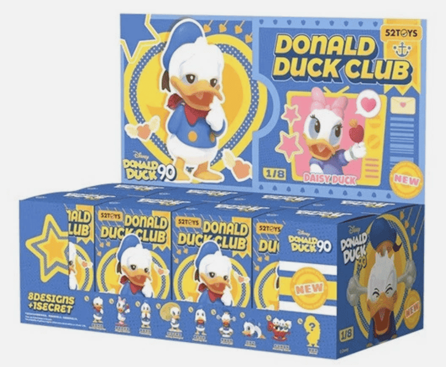 52 TOYS - Disney- Donald Duck Club Blind Box - 1pcs