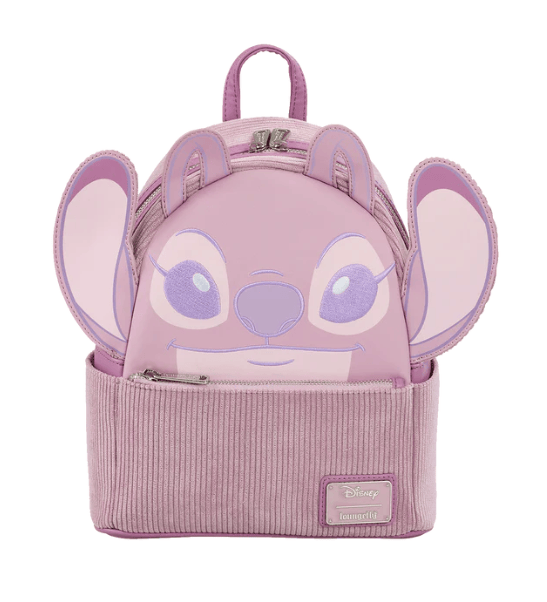 Loungefly! Leather: Lilo & Stitch - The Series Angel and Stitch Mini Backpack