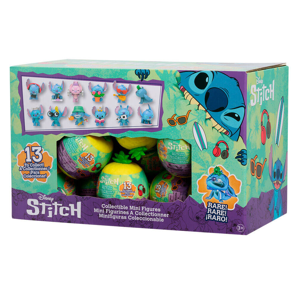 Justplay Stitch Collectible Mini Figure Capsules - Series 4