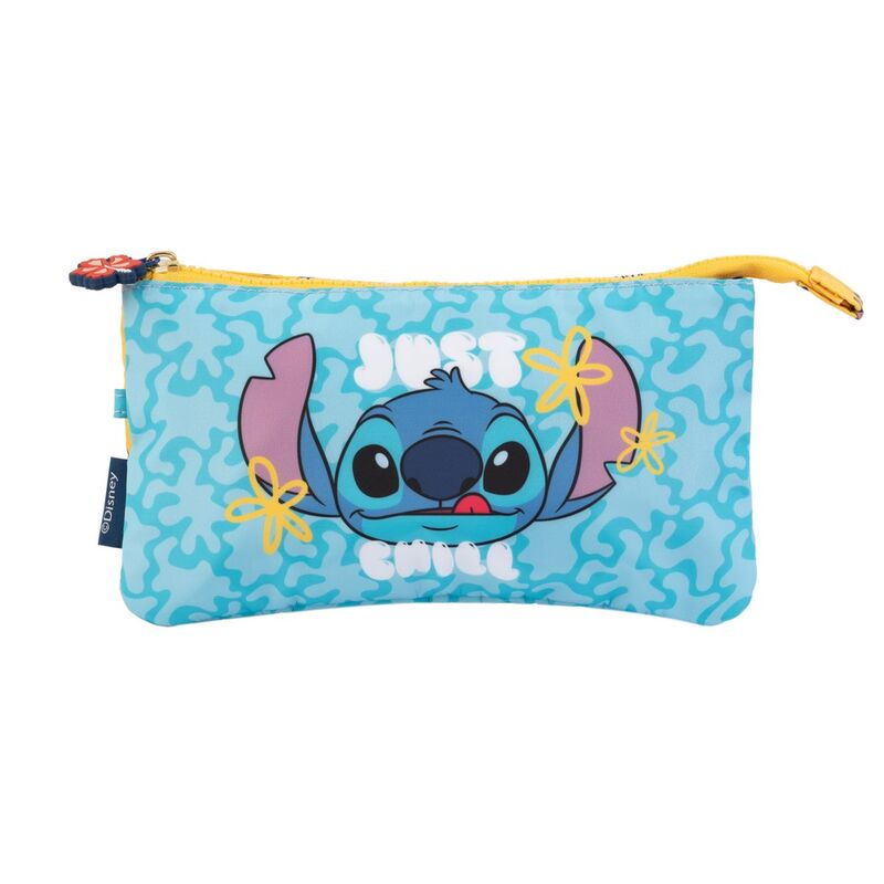 Erik: Stitch Tropical 3 Compartment Case