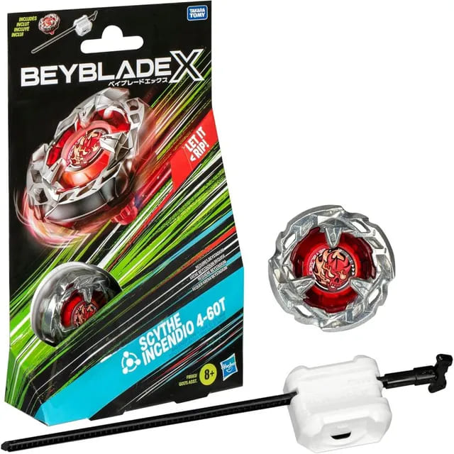 Beyblade X Launcher Scythe Incendio 4-60T