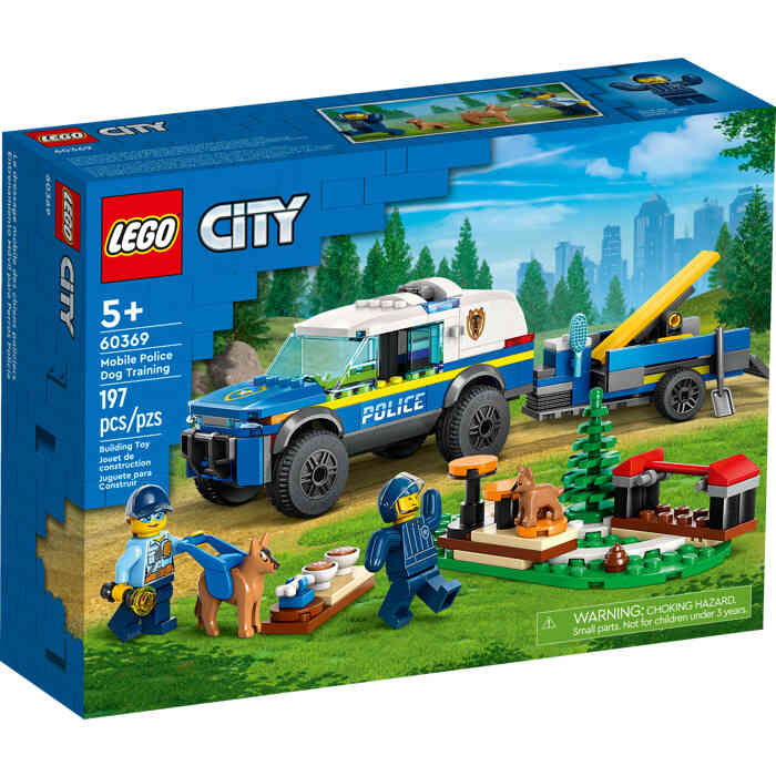 LEGO Mobile Police Dog Training