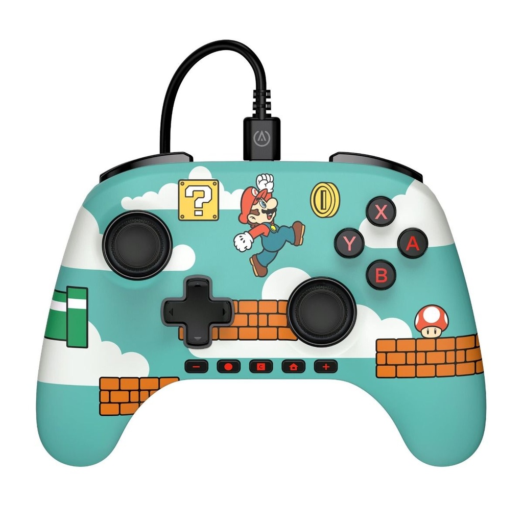 PowerA NS2 Advantage Wired Controller - Mario Time