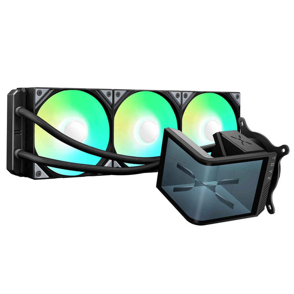TRYX Panorama SE ARGB 360 AIO Liquid Cooler - Black