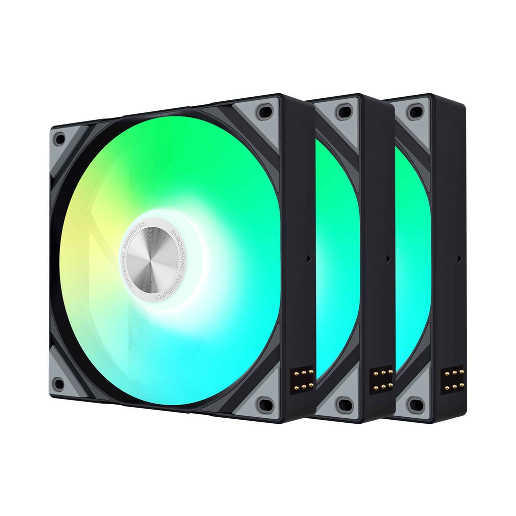 TRYX Rota SL 120mm ARGB Triple Fan Pack - Black