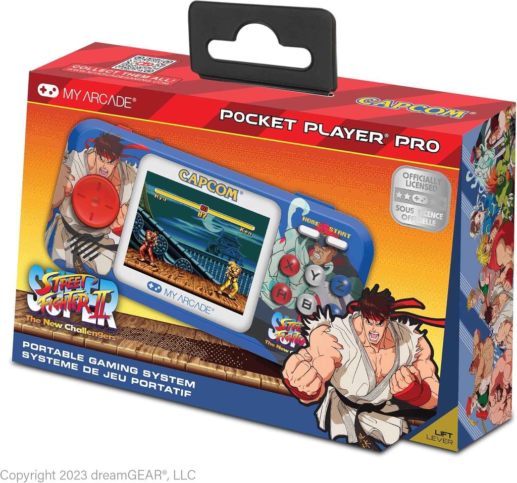 My Arcade Street Fighter II 2-In1 Retro Handheld