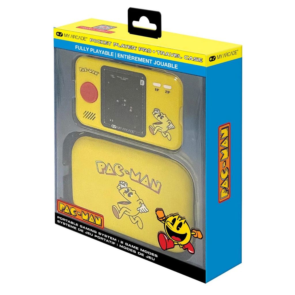 My Arcade Pac-Man Pocket Player Pro + Travel Case