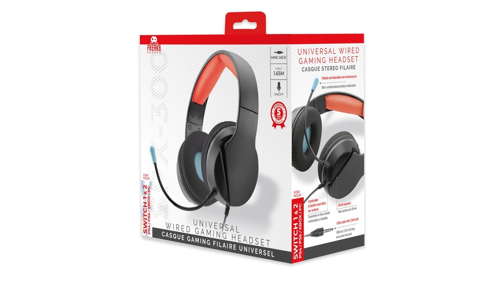 Freaks & Geeks NS2 Wired Gaming Headset