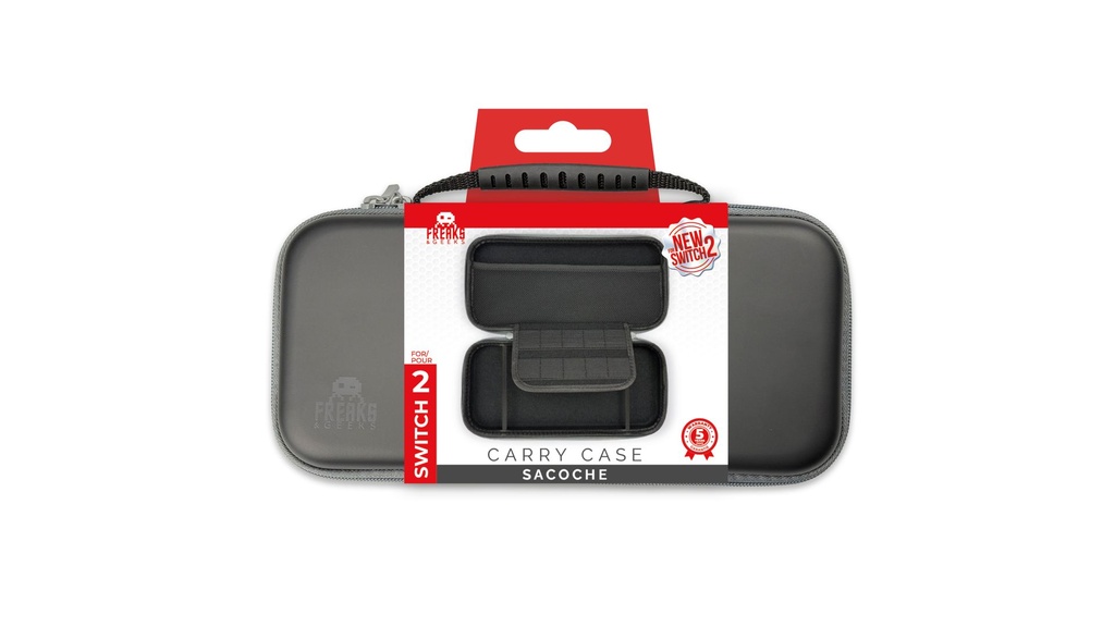 Freaks & Geeks NS2 Carry Case - Black