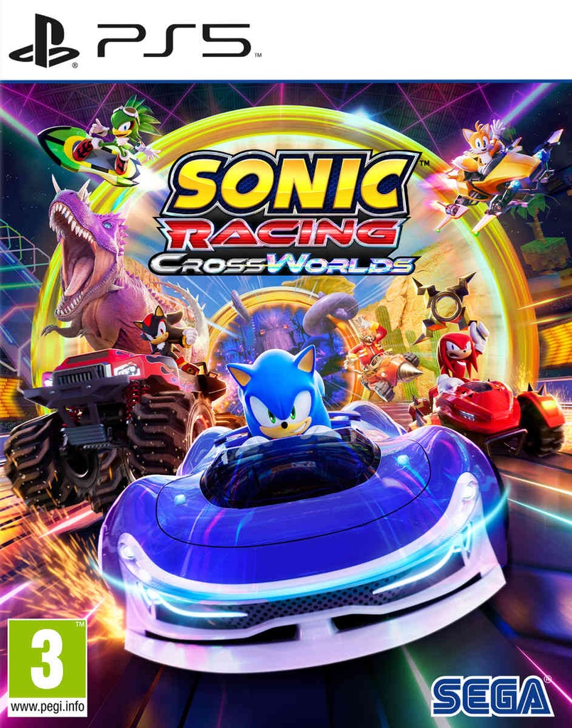 PS5 Sonic Racing Cross Worlds PEGI-EN