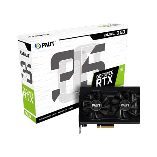 Palit Dual GeForce RTX 3050  8GB GDDR6 Graphics Card