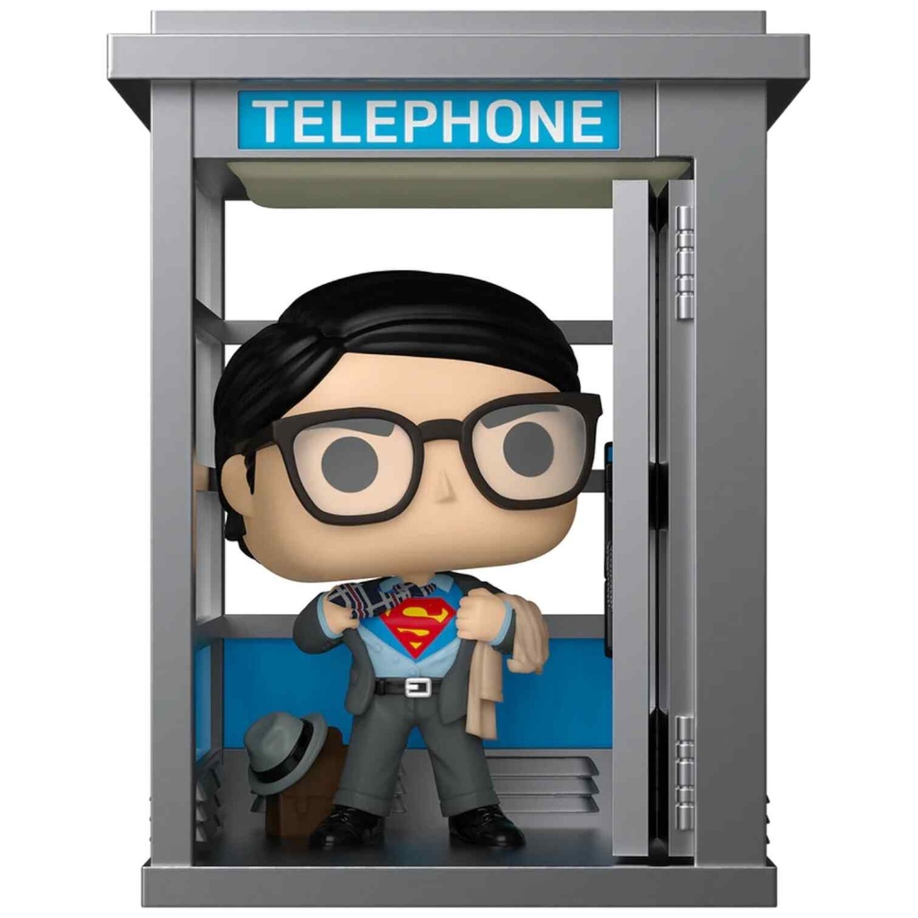 Funko Pop Deluxe! Heroes: DC Comics - Superman with Booth (Exc)