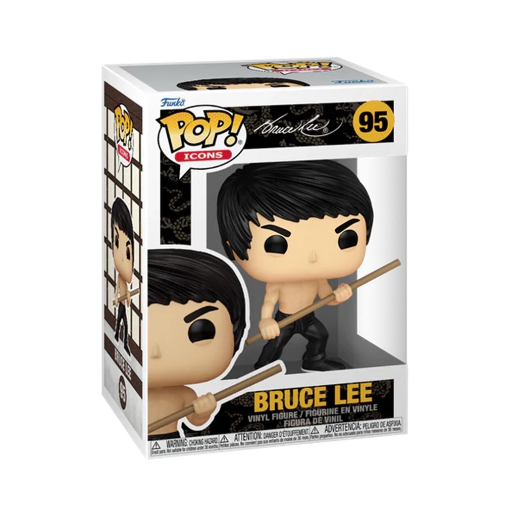 Funko Pop! Icons: Bruce Lee (Dynamic)