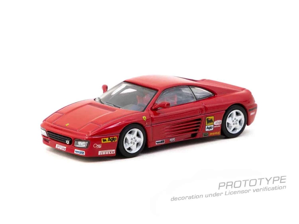 Tarmac Works 1/64 Ferrari 348 challenge red Diecast Car