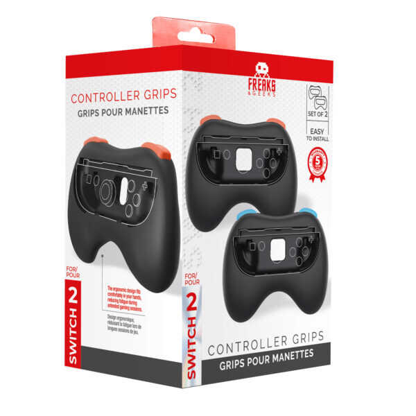 Freaks & Geeks NS2 Joycons Controller Grip (Pack of 2)
