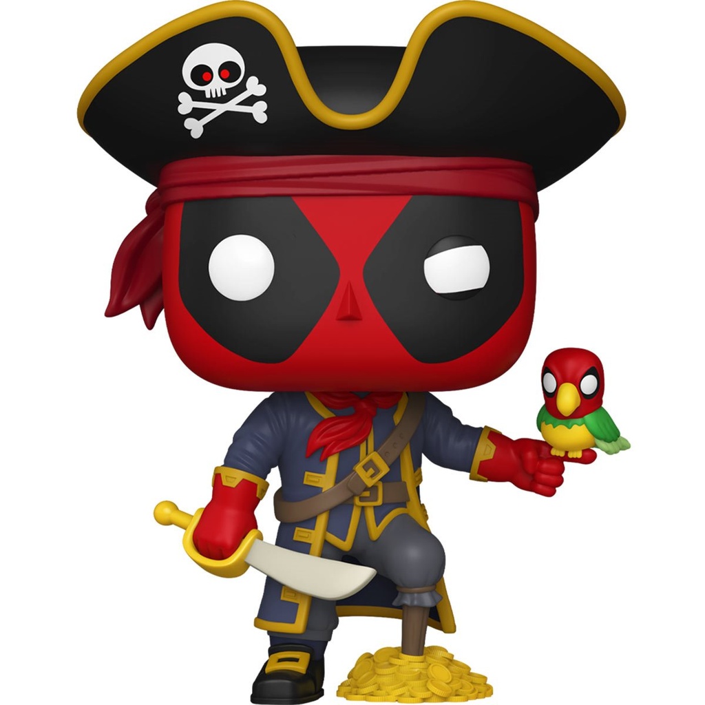 Funko Pop Plus! Marvel: Deadpool as John Long Silver