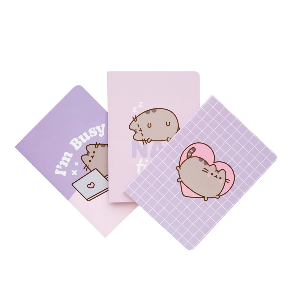 Erik: Pusheen Moments Pack Of 3 A6 Notebooks
