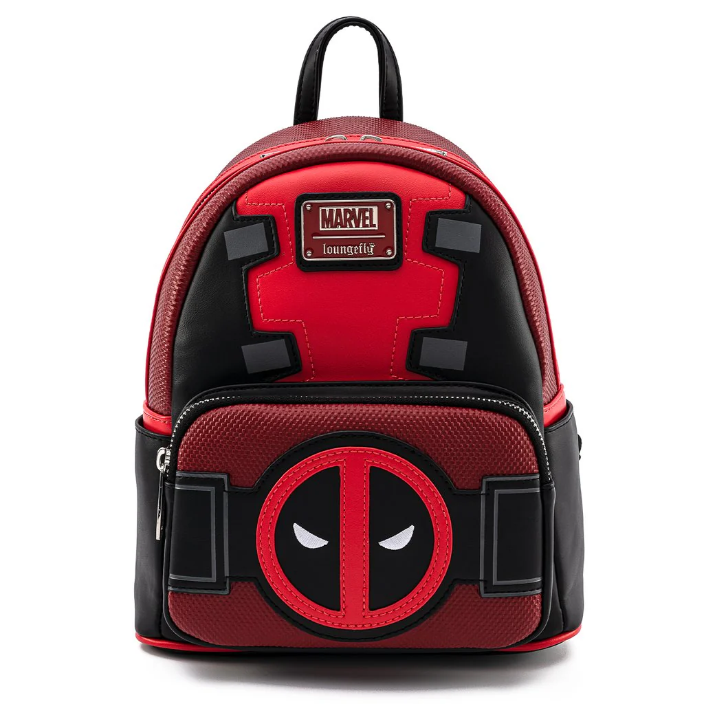 Loungefly! Leather: Marvel Deadpool Merc With A Mouth 