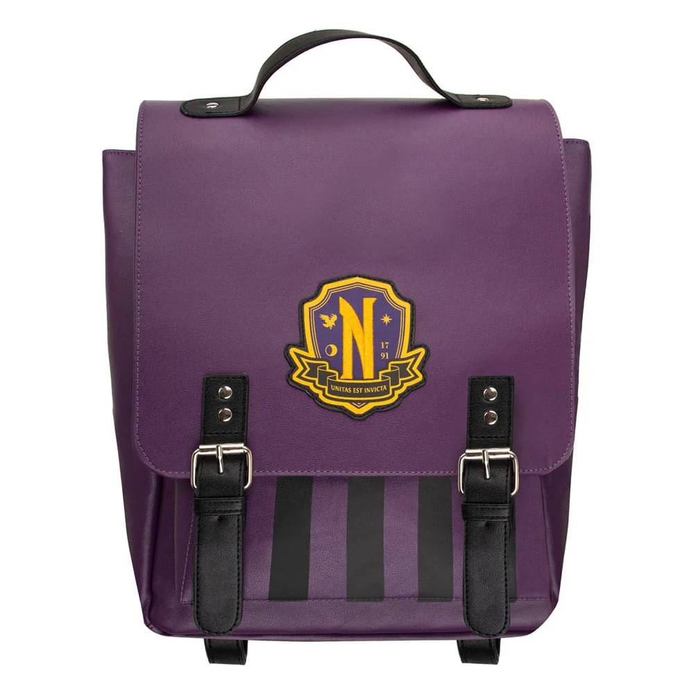 Cinereplica: Wednesday - Nevermore Academy Purple - Backpack