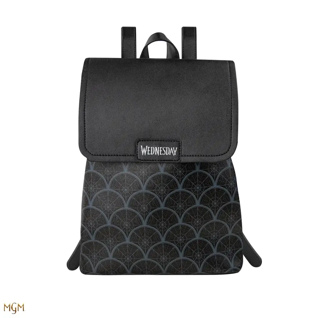 Cinereplica: Wednesday - Thing Black - Flat Lid Backpack