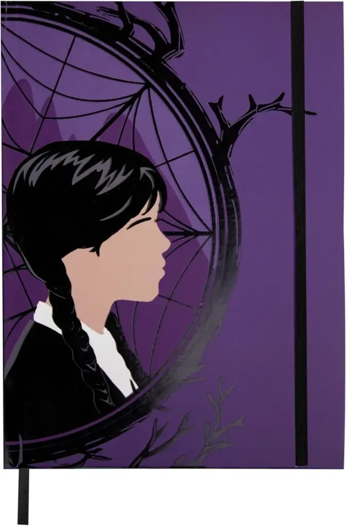 Cinereplica: Wednesday - Wednesday and Enid - Hard Cover Notebook