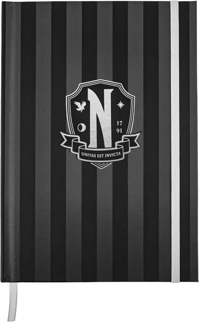 Cinereplica: Wednesday - Nevermore Academy - Hard Cover Notebook
