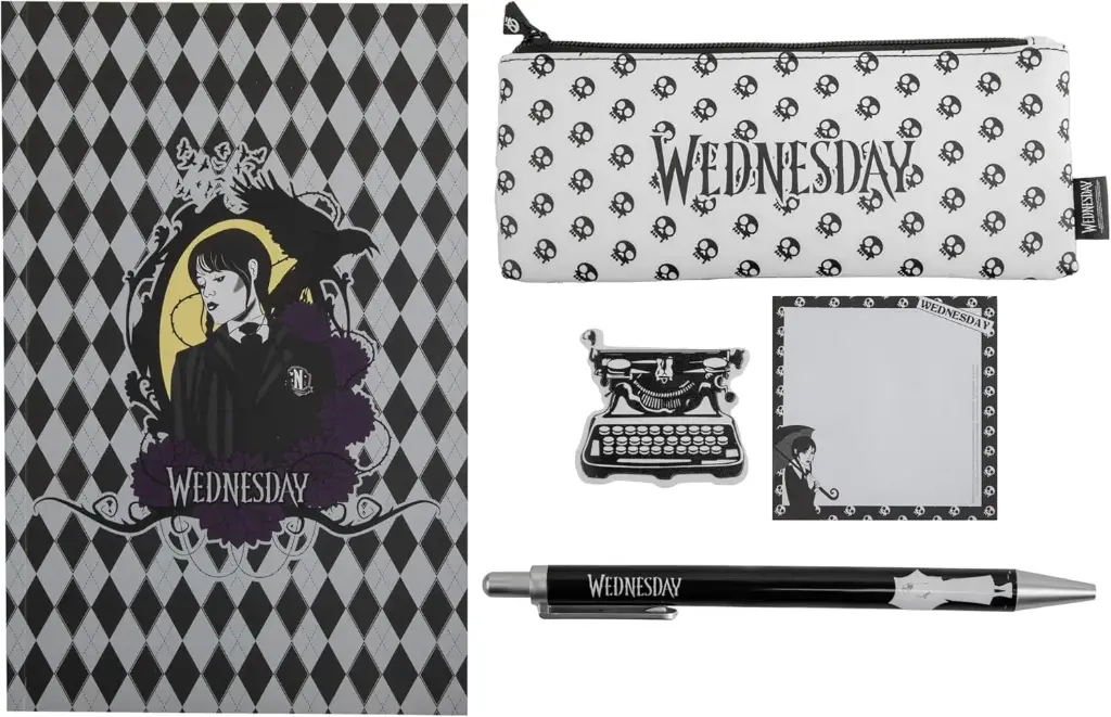 Cinereplica: Wednesday - Wednesday - Stationery Set