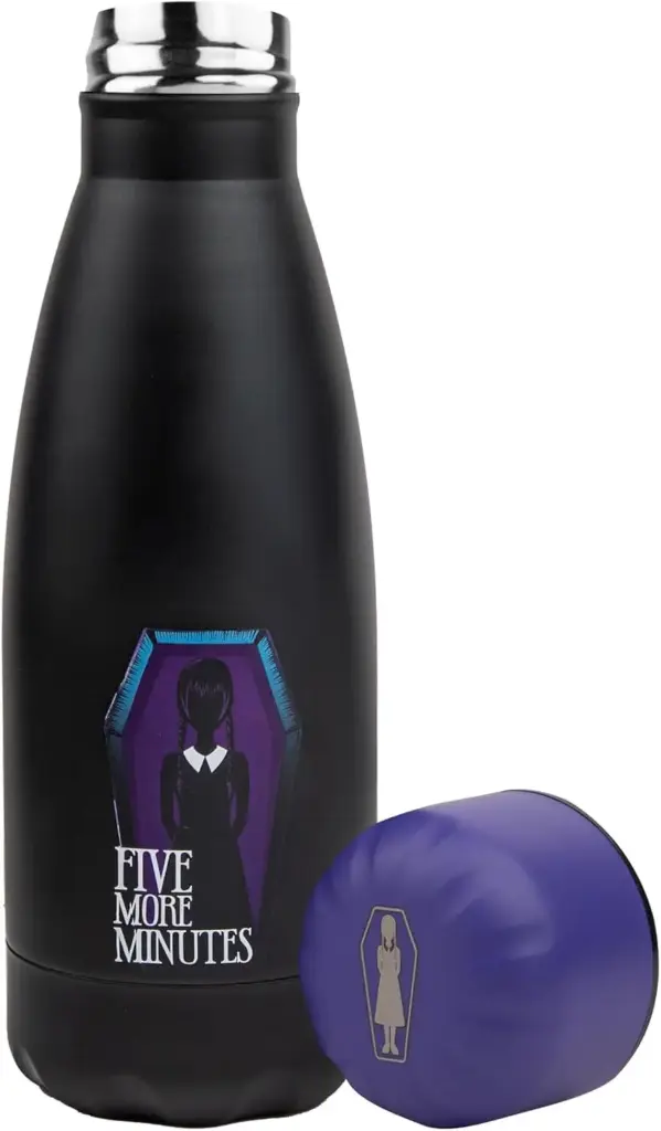 Cinereplica: Wednesday - Wednesday Coffin - 500ml Single Wall - Water Bottle