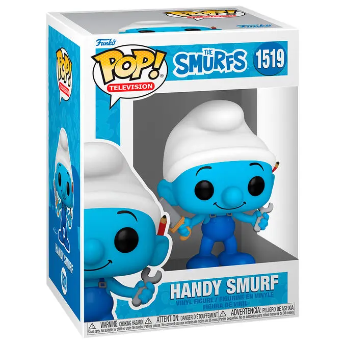 Funko Pop! Movies: Smurfs - Handy Smurf