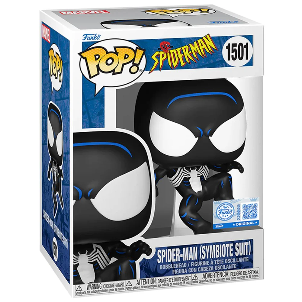 Funko Pop! Marvel: Spider-Man Tv - Black Suit Spidey (Exc)