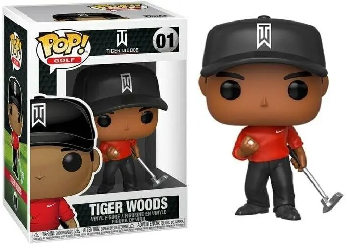 Funko Pop! Golf: Tiger Woods (Red Shirt)